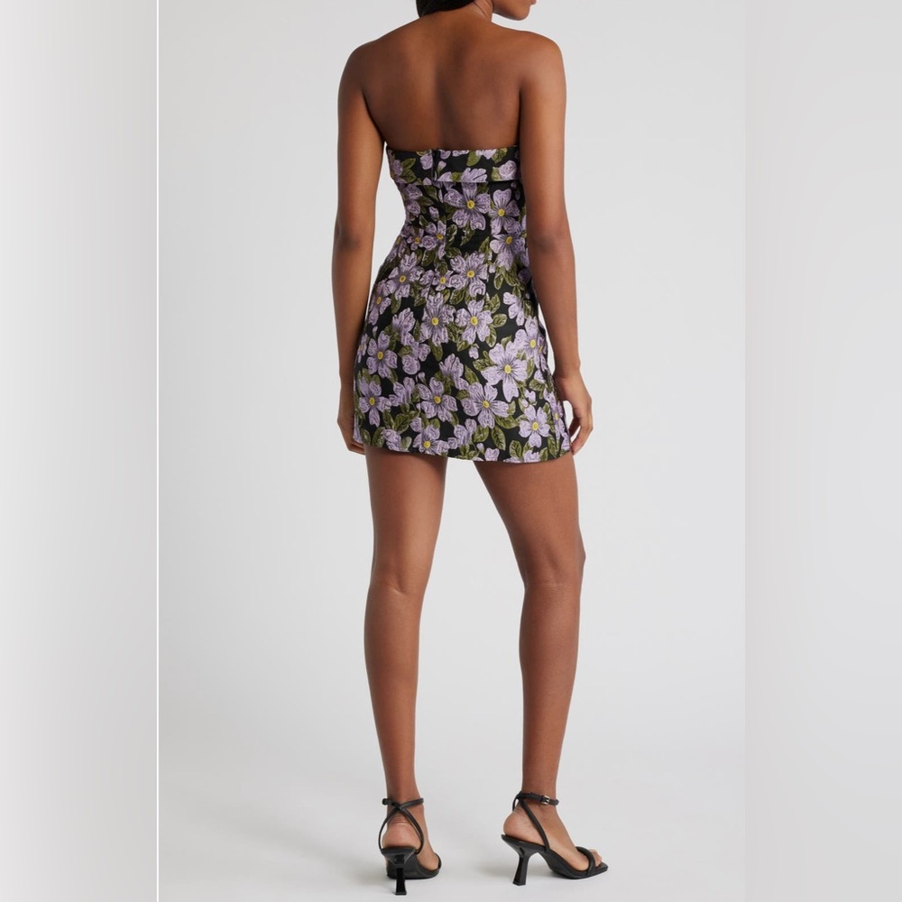 NEW!!!Lulus Lavender Blooms, Strapless Party/Cocktail Dress SZ L - Picture 15 of 16